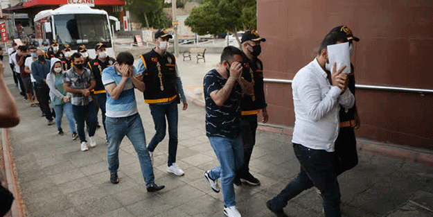 Sahte altın operasyonunda çok sayıda gözaltı