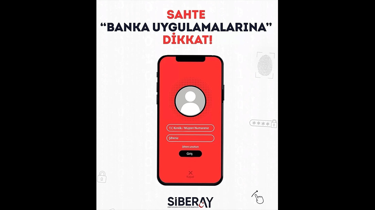 Sahte banka uygulamalarına dikkat! Telefon kullanıcıları için yeni dolandırıcılık yöntemi