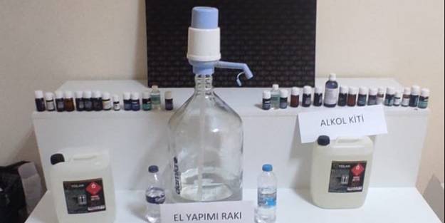 Sahte içki operasyonları! Yakalandılar