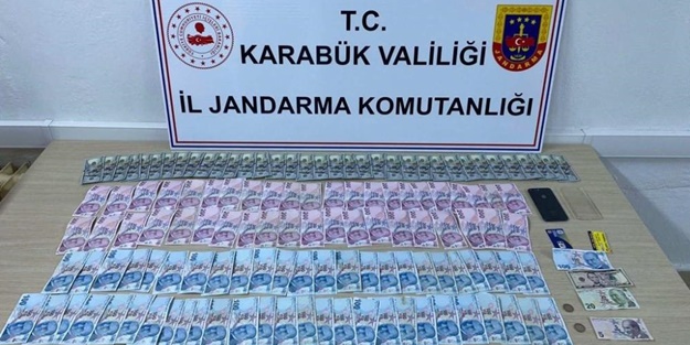 Sahte jandarma gerçek jandarmaya enselendi