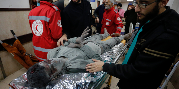 Sahur vakti katliam! İsrail hastanedeki sivilleri acımadan öldürdü!