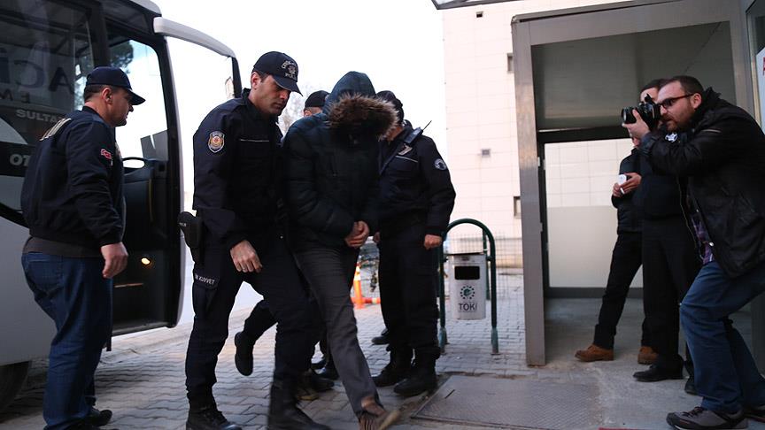 Sakarya merkezli operasyonda yakalananlar adliyede