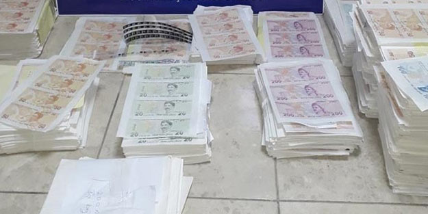 Sakarya'da 1 milyon 819 bin 200 TL değerinde sahte para ele geçirildi!