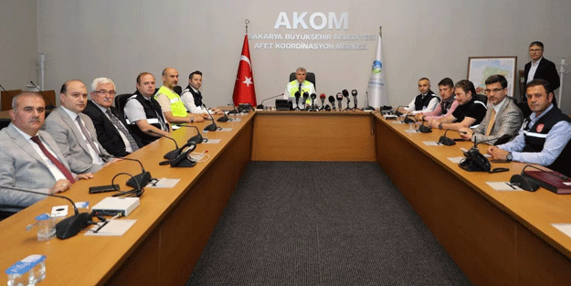 Sakarya'da 357 personel, 205 araç sahada