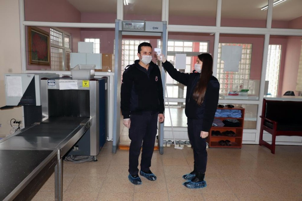 Sakarya’da ceza infaz kurumları dezenfekte edildi 