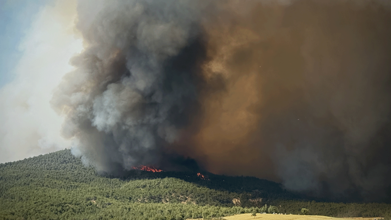 Sakarya'da gün geceye döndü! Korkunç görüntüler