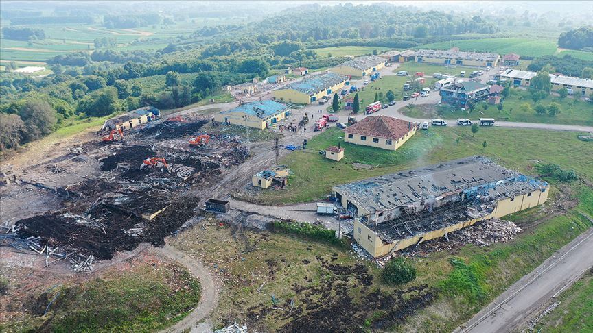 Sakarya'da havai fişek fabrikasındaki patlamaya ilişkin 4 tutuklama
