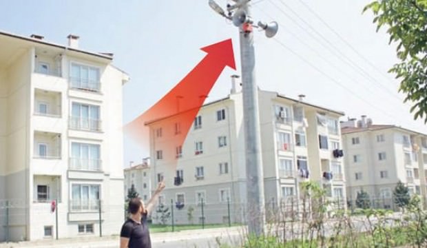 Sakarya'da her sabah isyan ettiren anons