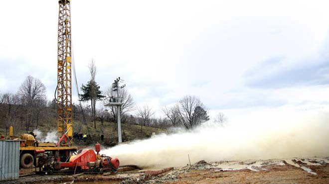Sakaryada jeotermal kaynak bulundu