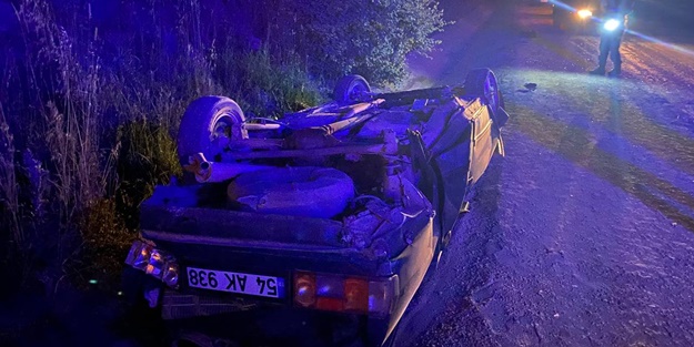 Sakarya'da kaza: 1 kişi ağır yaralandı