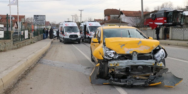 Sakarya'da kaza: Yaralılar var