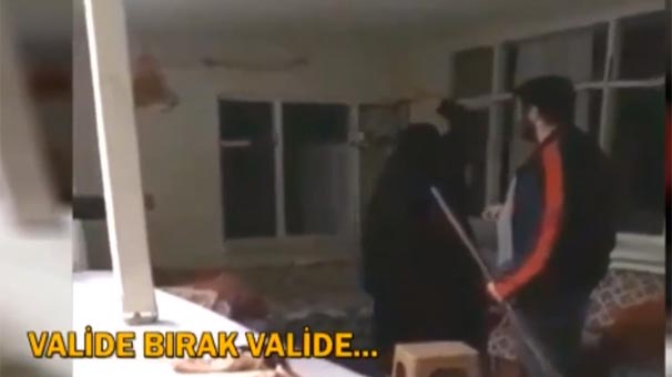 Sakarya'da kiracı ve ev sahibinin baltalı kavgası! Kendi evini parçaladı