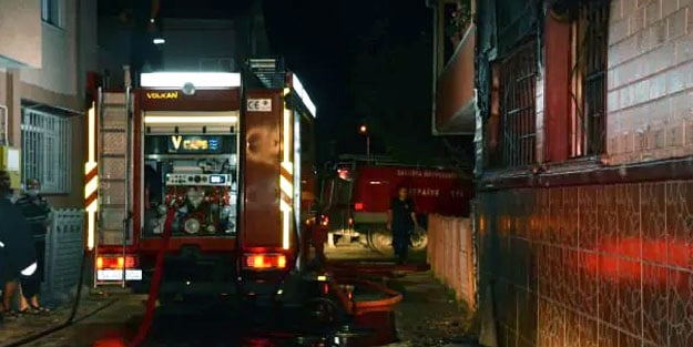 Sakarya'da korkutan yangın
