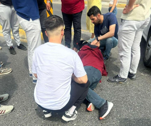 Sakarya’da otomobil ile motosiklet çarpıştı