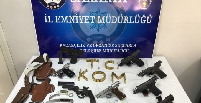 Sakarya'da suç örgütüne yönelik operasyon düzenlendi