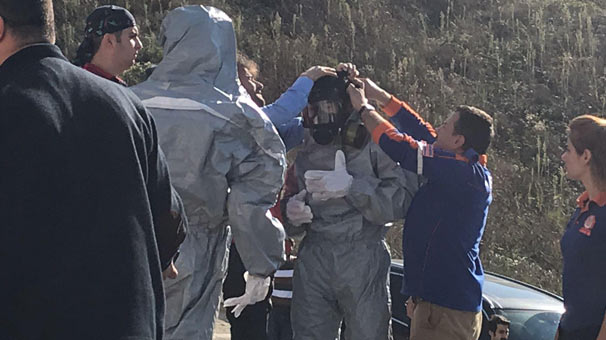 Sakarya'da tapu müdürlüğünde kimyasal alarmı!