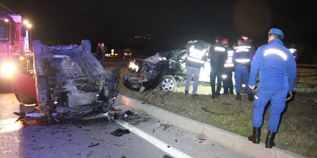 Sakarya'da trafik kazası: 1 kişi hayatını kaybetti