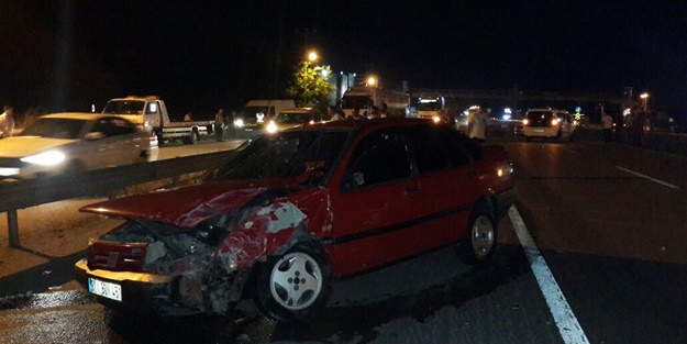 Sakarya'da trafik kazası
