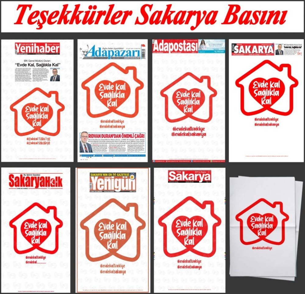 Sakarya’da yerel gazeteler ortak manşetle okuyucuların karşısına çıktı 