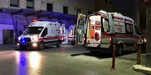 Sakarya'da zehirlenen 11 kişi hastaneye kaldırıldı