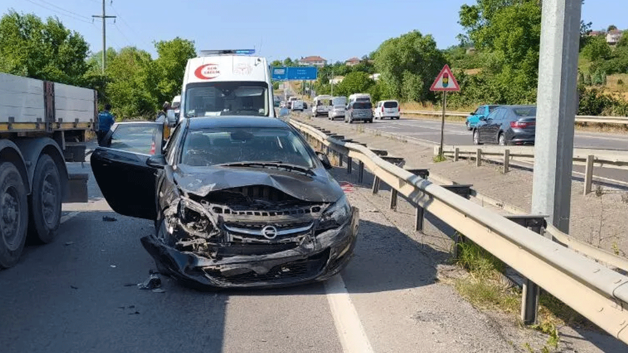 Sakarya'da zincirleme kaza