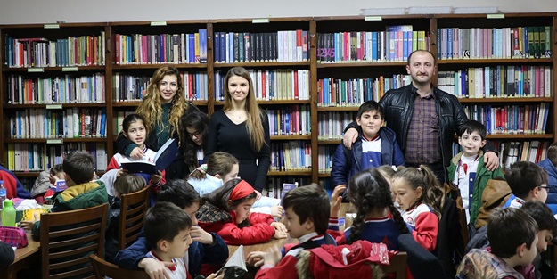 Sakaryalı minikler kütüphaneye aşık oldu