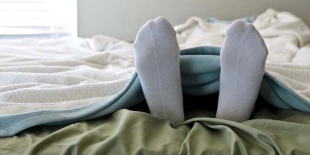 Sakın çorapla uyumayın! Çünkü...