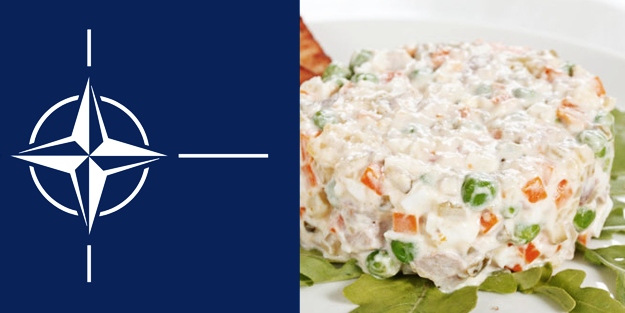 Salata savaşları: NATO zirvesinde Rus salatası ikram edildi, herkes şok oldu!