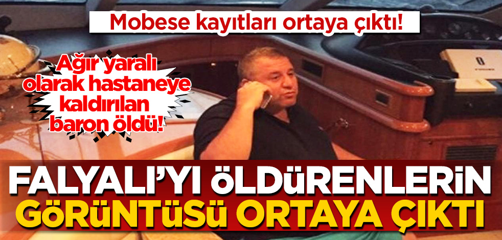 Saldırganların görüntüsü ortaya çıktı! Kumar baronu Halil Falyalı öldü!