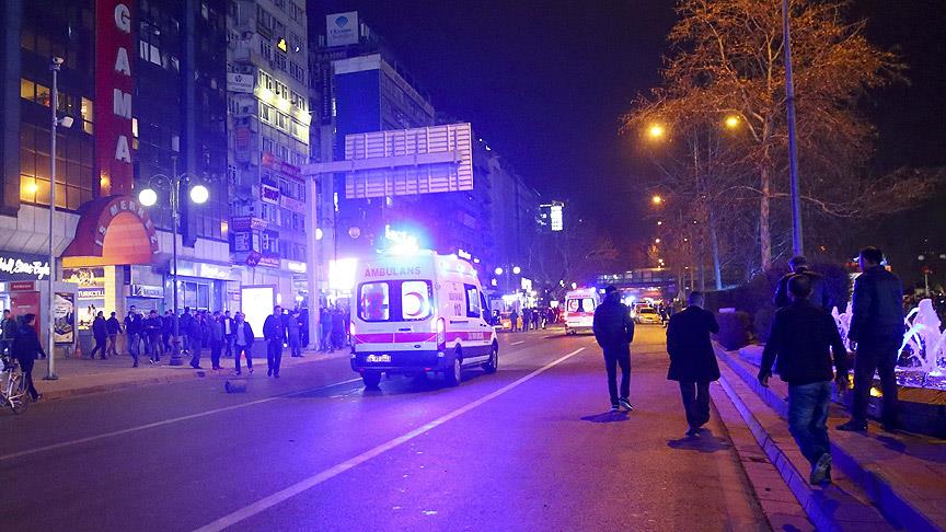 Saldırıda hasar gören araçlar kaldırıldı