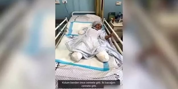 Saldırıda iki bacağı ve kolunu kaybeden 11 yaşındaki Gazzeli kız, Başkan Erdoğan'a seslendi!