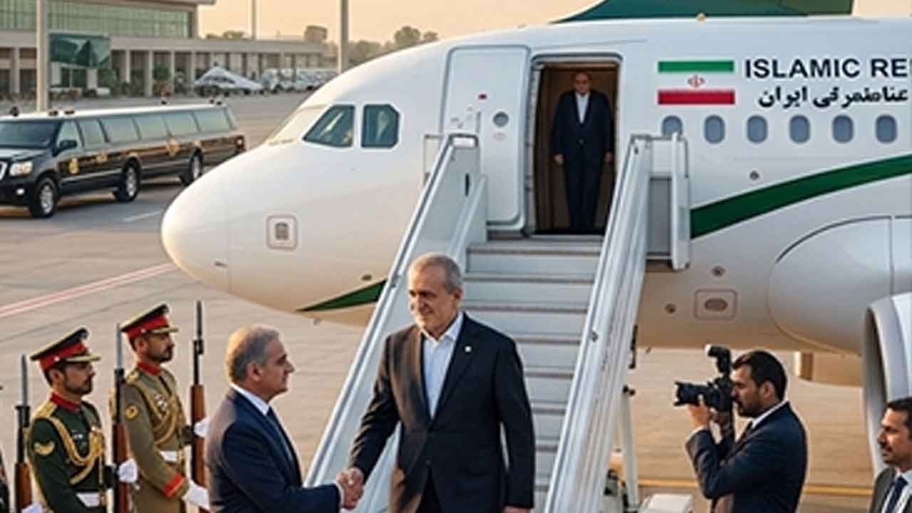 Saldırıların ardından ilk yurt dışı ziyareti! İran Cumhurbaşkanı Pezeşkiyan kritik temaslar için Pakistan’da!