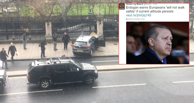 Saldırının ardından Reuters'tan skandal Erdoğan paylaşımı!