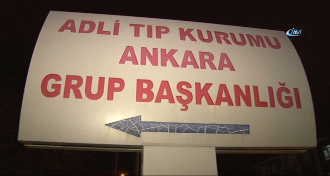 Saldırının kurbanları Adli Tıp'a getiriliyor
