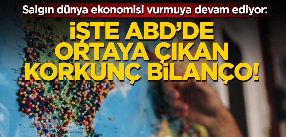 Salgın dünya ekonomisini vurdu! ABD’de ölenlerin sayısı 905 bini geçti