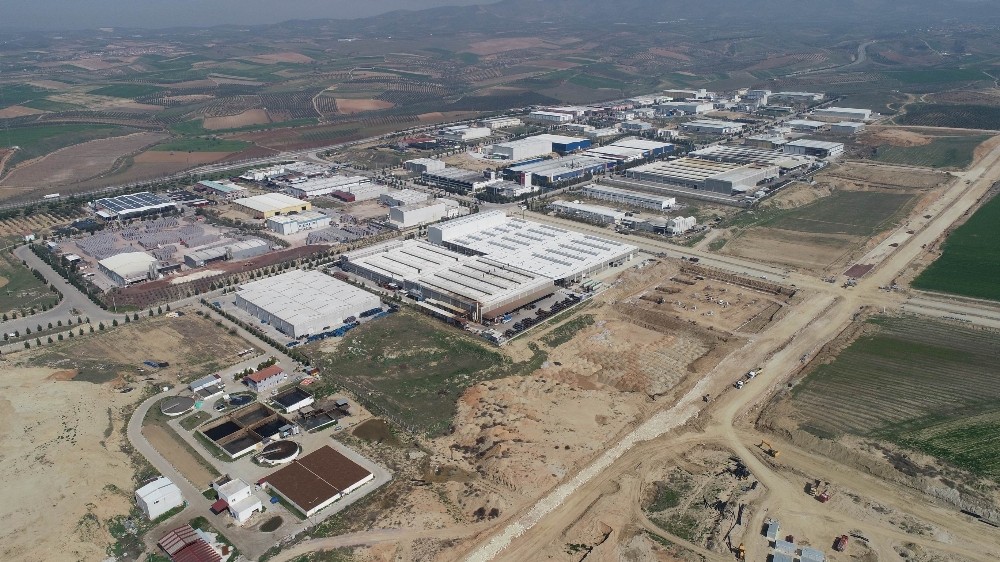 Salihli OSB’de doğalgaz çalışmaları başladı 