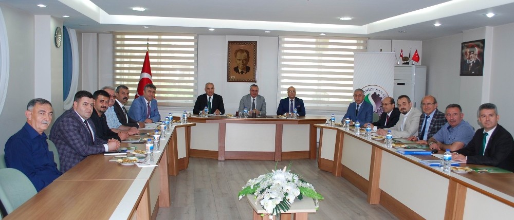 Salihli OSB’de yılın ilk toplantısı yapıldı 