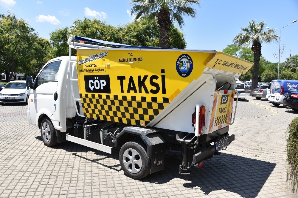 Salihli’de çöp taksi dönemi başladı 
