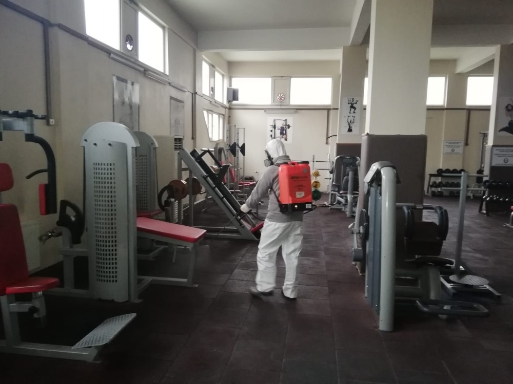 Salihli’de koronavirüs tedbirleri arttırıldı 