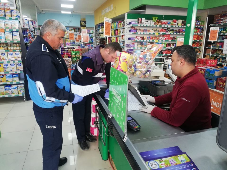 Salihli’de marketlere fiyat denetimi 