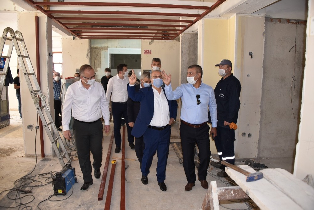 Salihli’deki ’Bizim Ev Sosyal Tesisleri’ yenileniyor 