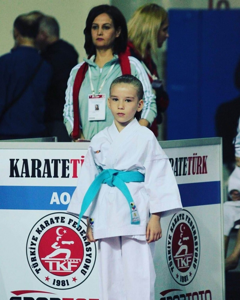 Salihlili minik karateciye milli davet 