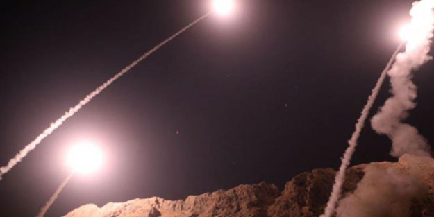 Şam'a füze saldırısı düzenlendi