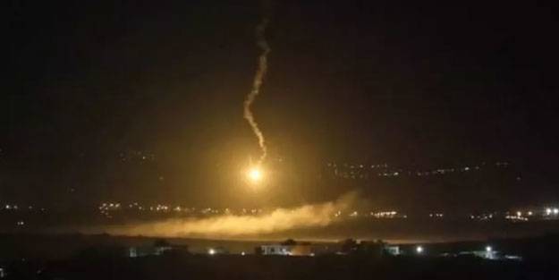 Şam'a füze saldırısı düzenlendi
