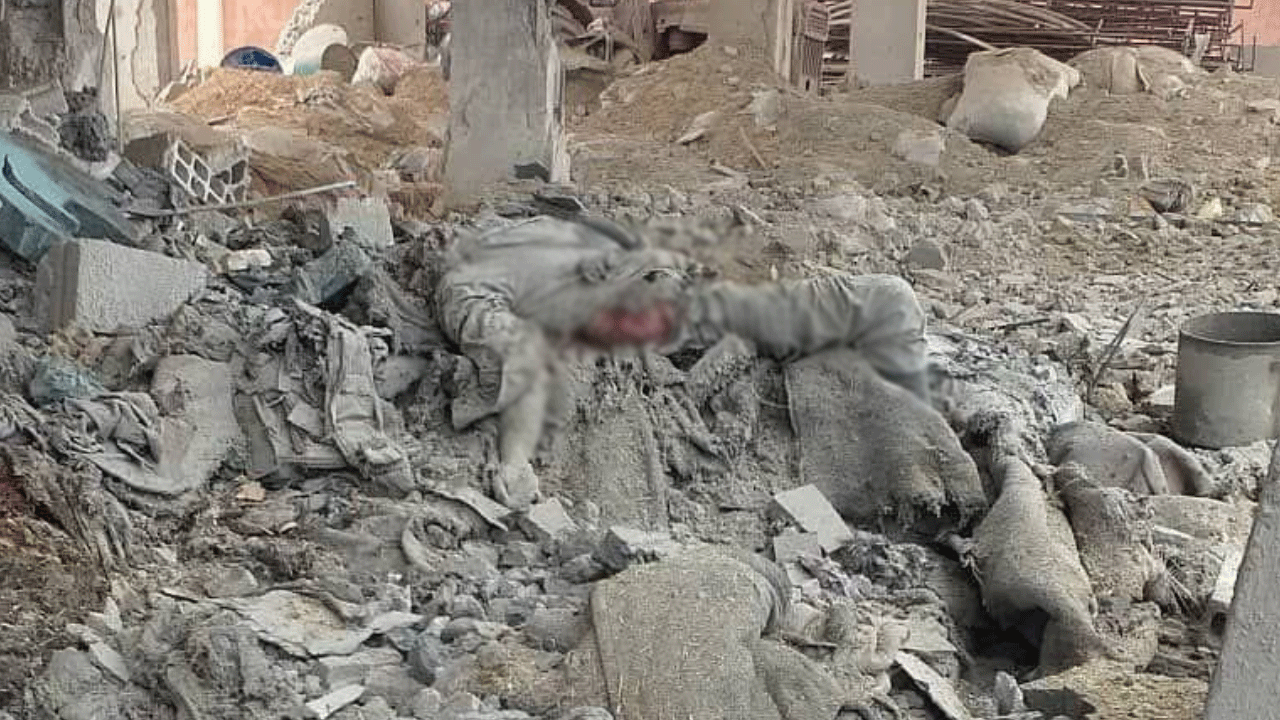 Şam'a hava saldırısı! Çok sayıda sivil öldü