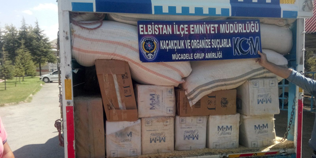 Saman yerine kamyondan bakın ne çıktı!