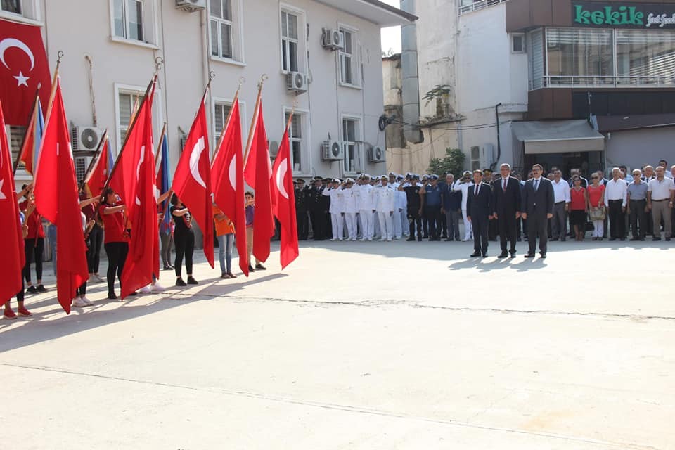 Samandağ’da 30 Ağustos Zafer Bayramı kutlandı 