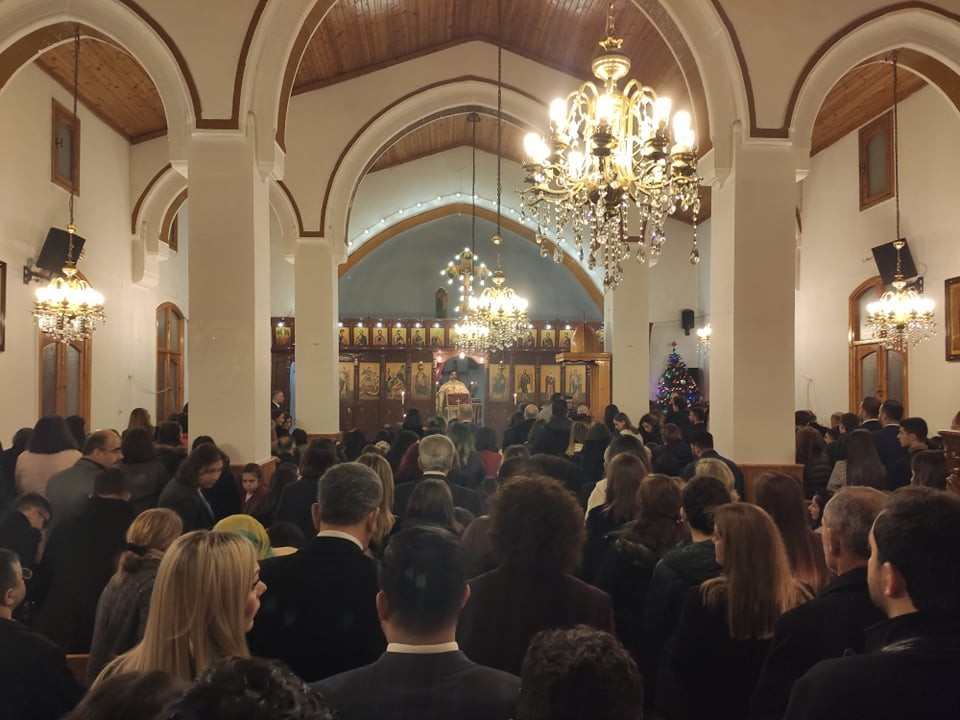 Samandağ’da Noel ayini 