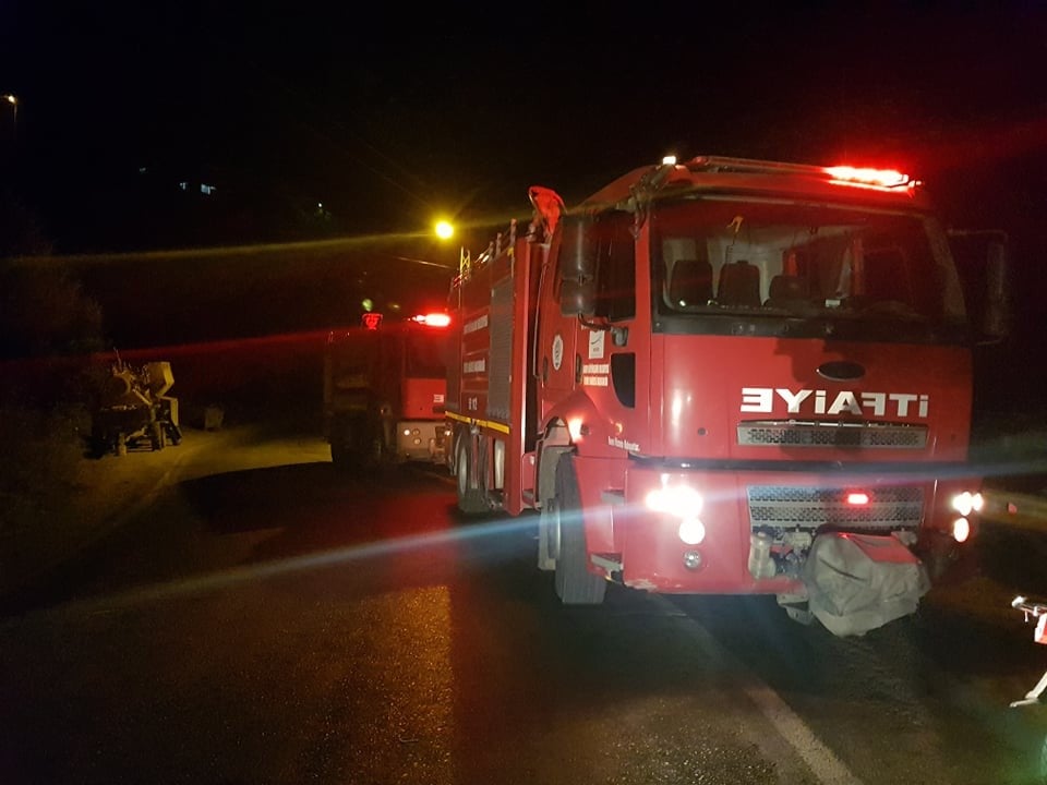Samandağ’da orman yangını kontrol altına alındı 