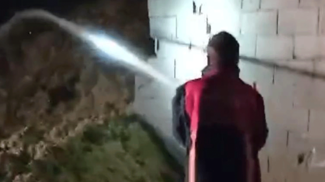 Samanlık yangını korkuttu